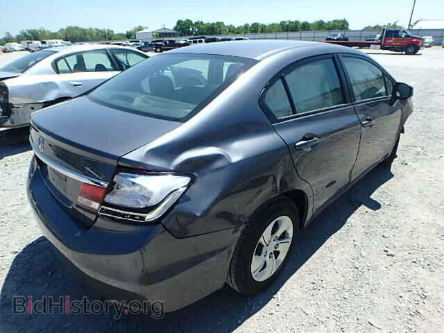 2013 HONDA CIVIC - VIN: 19XFB2F54DE027363 - Фото 4