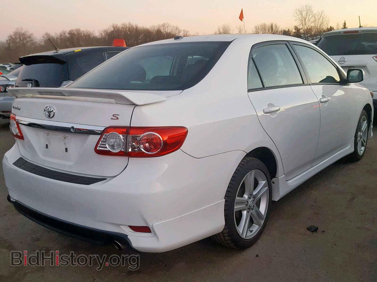 2013 TOYOTA COROLLA BA - VIN: 2T1BU4EE1DC973702 - Фото 4