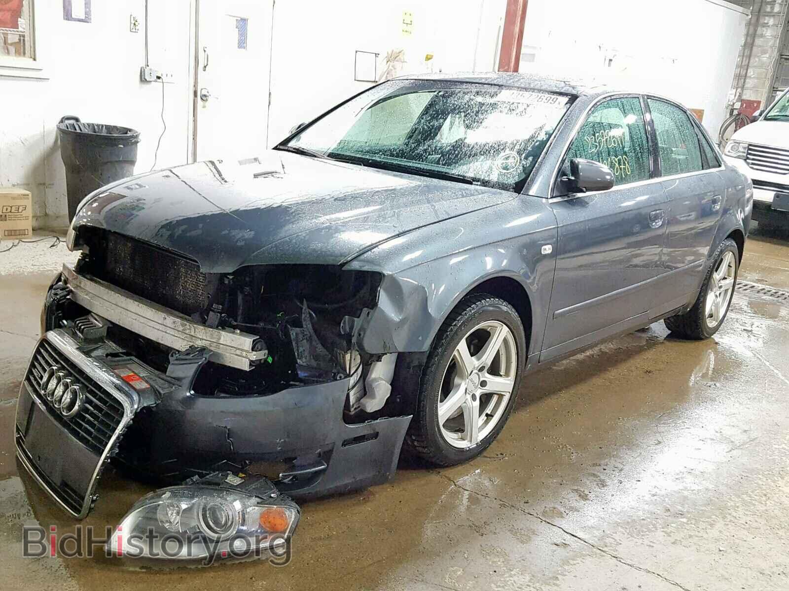 2007 AUDI A4 - VIN: WAUDF78E67A243449 - Фото 2