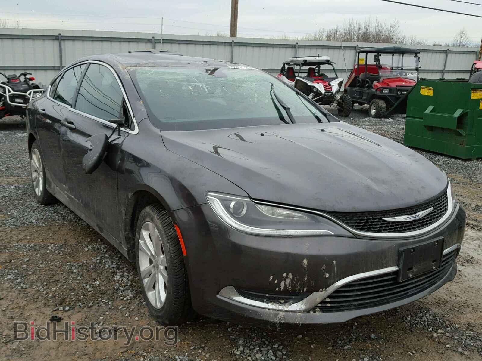 Photo 1C3CCCABXFN706611 - CHRYSLER 200 2015