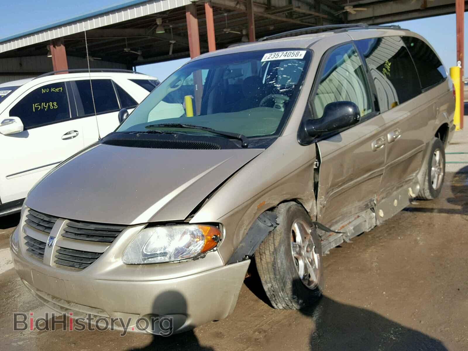 2007 DODGE CARAVAN - VIN: 2D4GP44L17R312885 - Фото 2