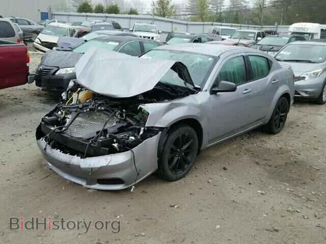 2014 DODGE AVENGER - VIN: 1C3CDZAG9EN173855 - Фото 2