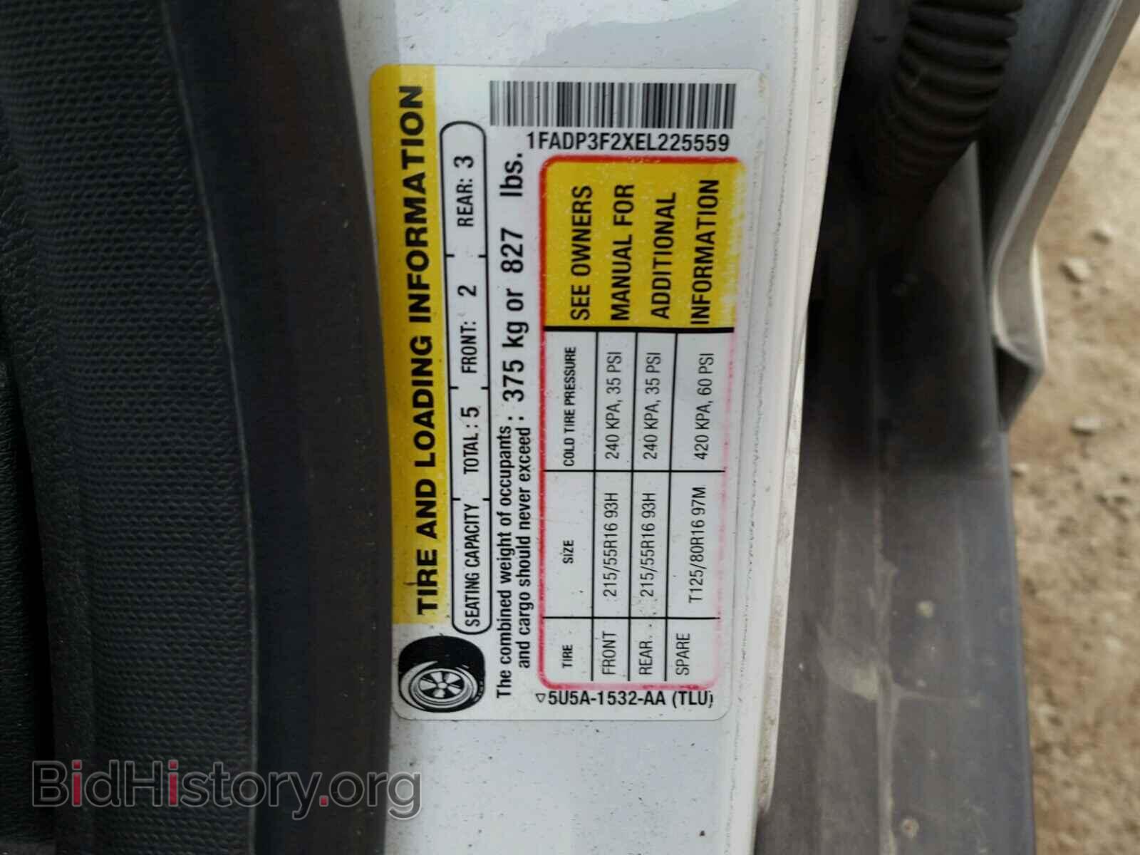 2014 FORD FOCUS - VIN: 1FADP3F2XEL225559 - Photo 10