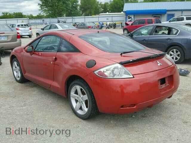 2007 MITSUBISHI ECLIPSE - VIN: 4A3AK24F67E014262 - Фото 3