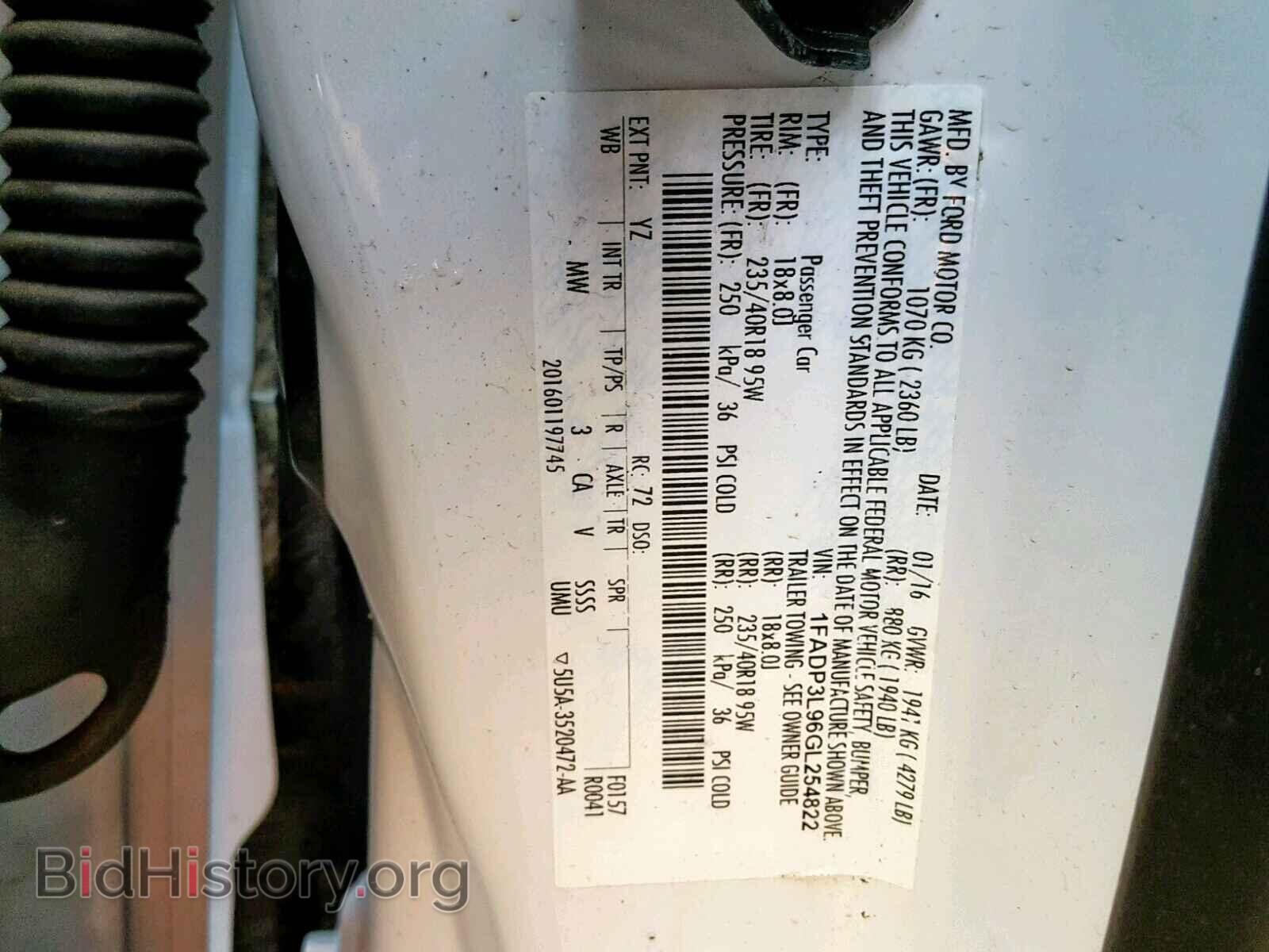 2016 FORD FOCUS - VIN: 1FADP3L96GL254822 - Photo 10