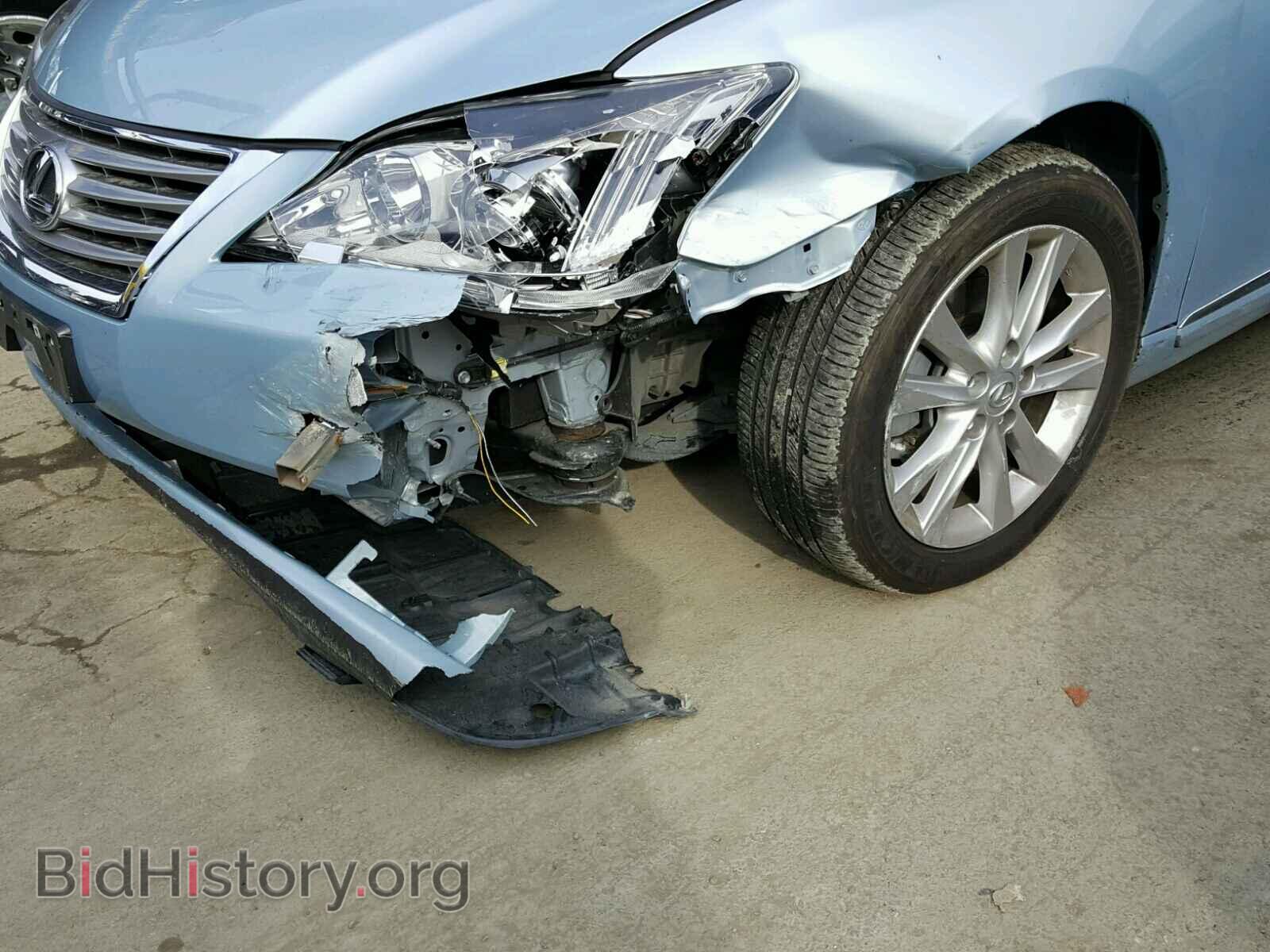 2011 LEXUS ES350 - VIN: JTHBK1EG0B2471392 - Фото 9
