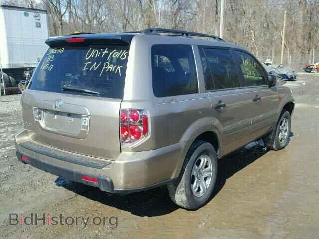 2006 HONDA PILOT - VIN: 5FNYF28136B044627 - Фото 4