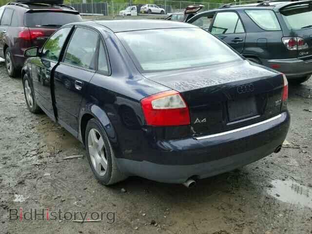 2002 AUDI A4 - VIN: WAULC68EX2A223969 - Фото 3