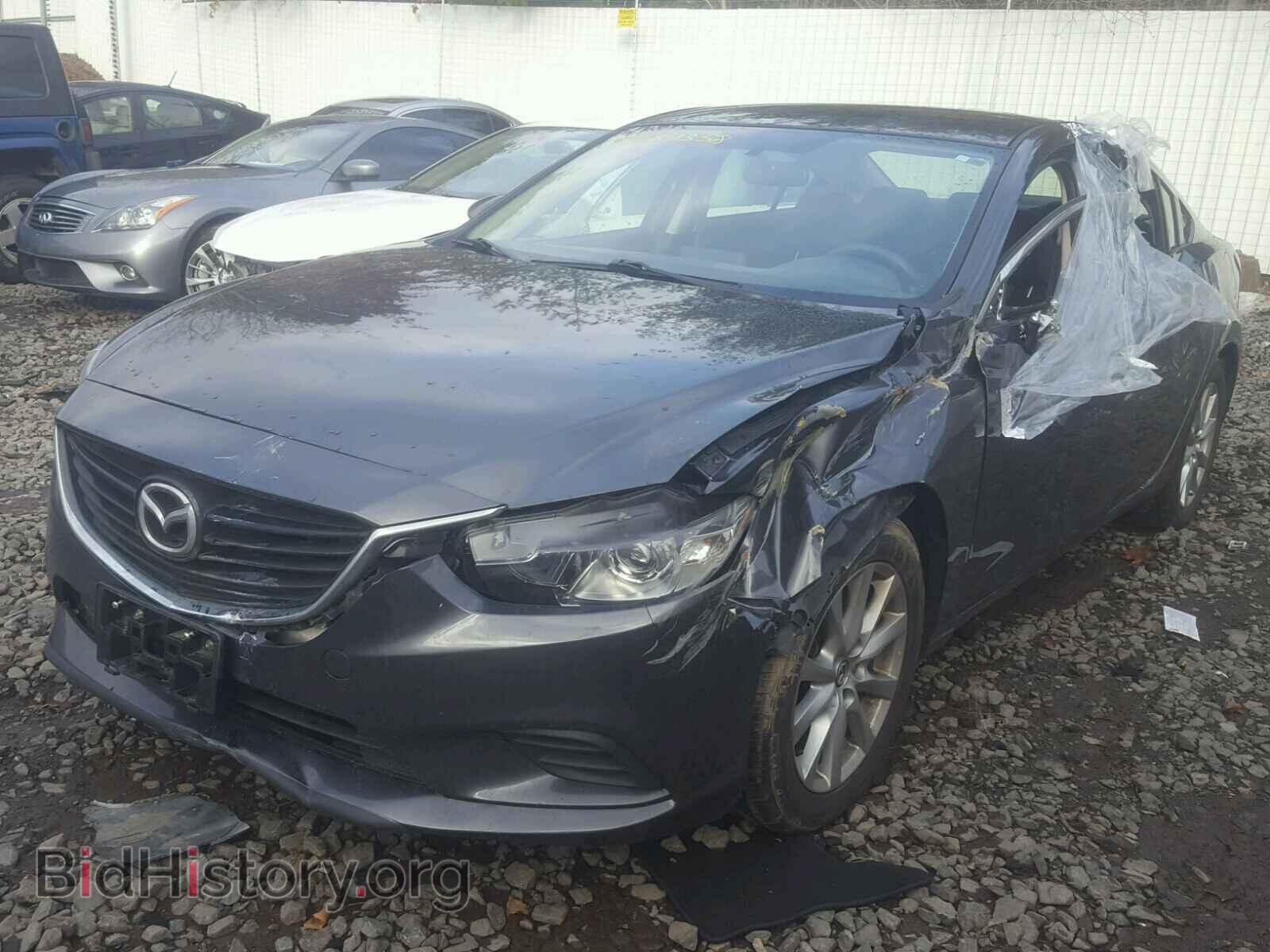 2016 MAZDA 6 - VIN: JM1GJ1U51G1431720 - Фото 2