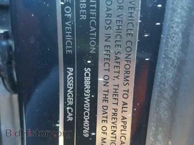 2007 BENTLEY ALL MODELS - VIN: SCBBR93W07C040769 - Фото 10
