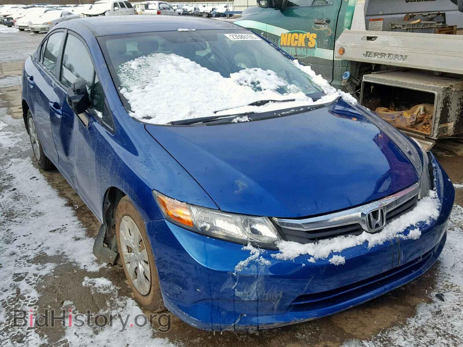 Фотография 19XFB2F52CE314344 - HONDA CIVIC LX 2012