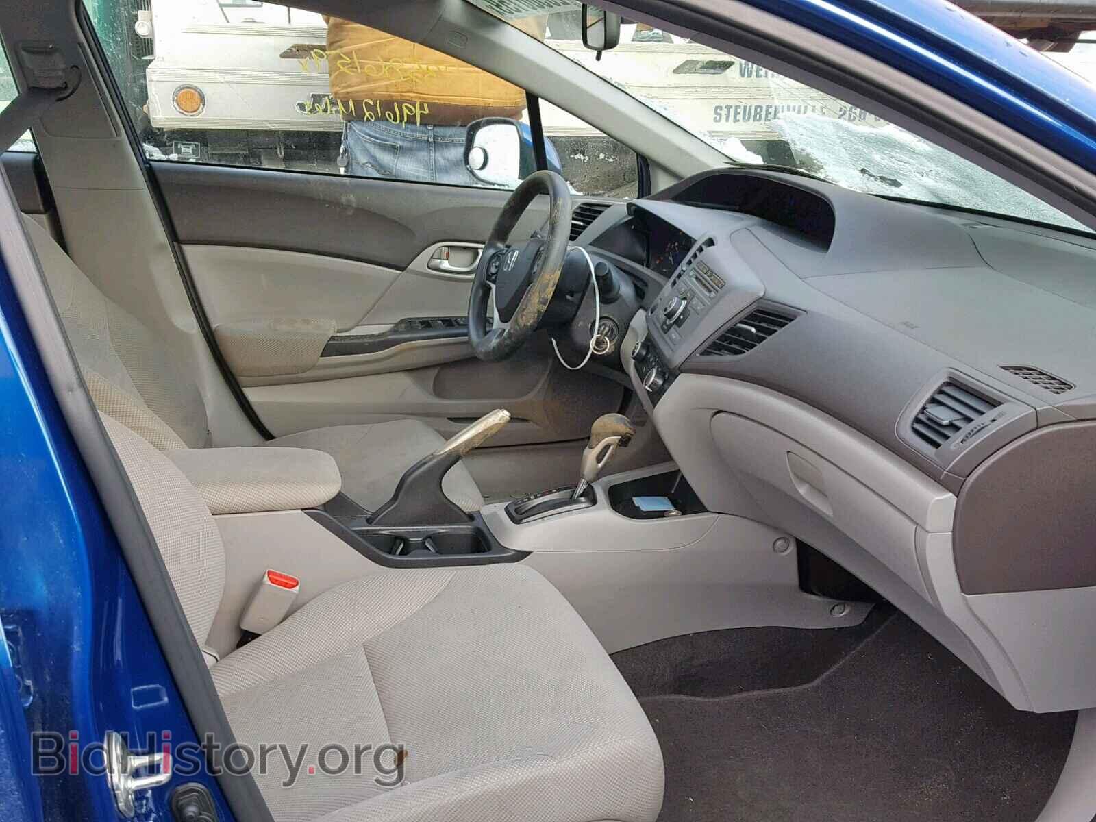 2012 HONDA CIVIC LX - VIN: 19XFB2F52CE314344 - Фото 5