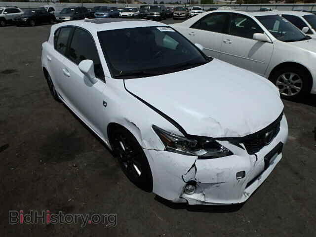 Фотография JTHKD5BH9D2149352 - LEXUS CT 200 2013