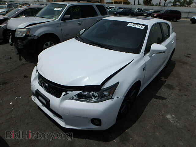 2013 LEXUS CT 200 - VIN: JTHKD5BH9D2149352 - Фото 2