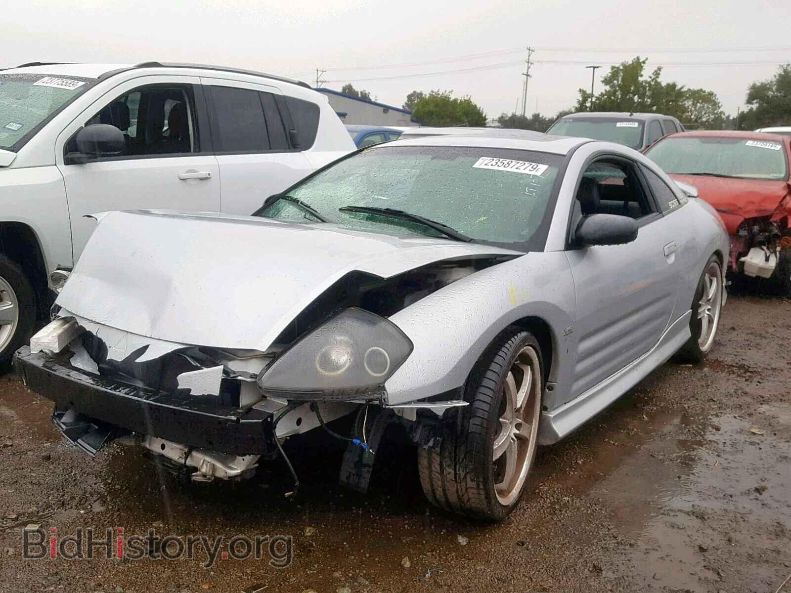 2003 MITSUBISHI ECLIPSE - VIN: 4A3AC74H73E088814 - Фото 2