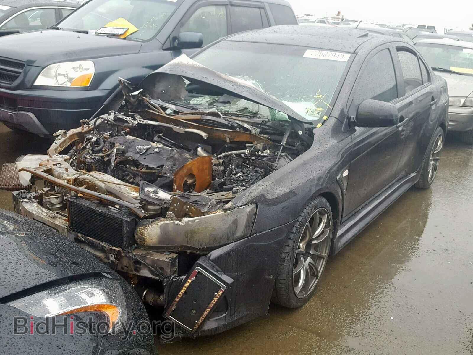 2011 MITSUBISHI EVO - VIN: JA32W5FV9BU035590 - Фото 2