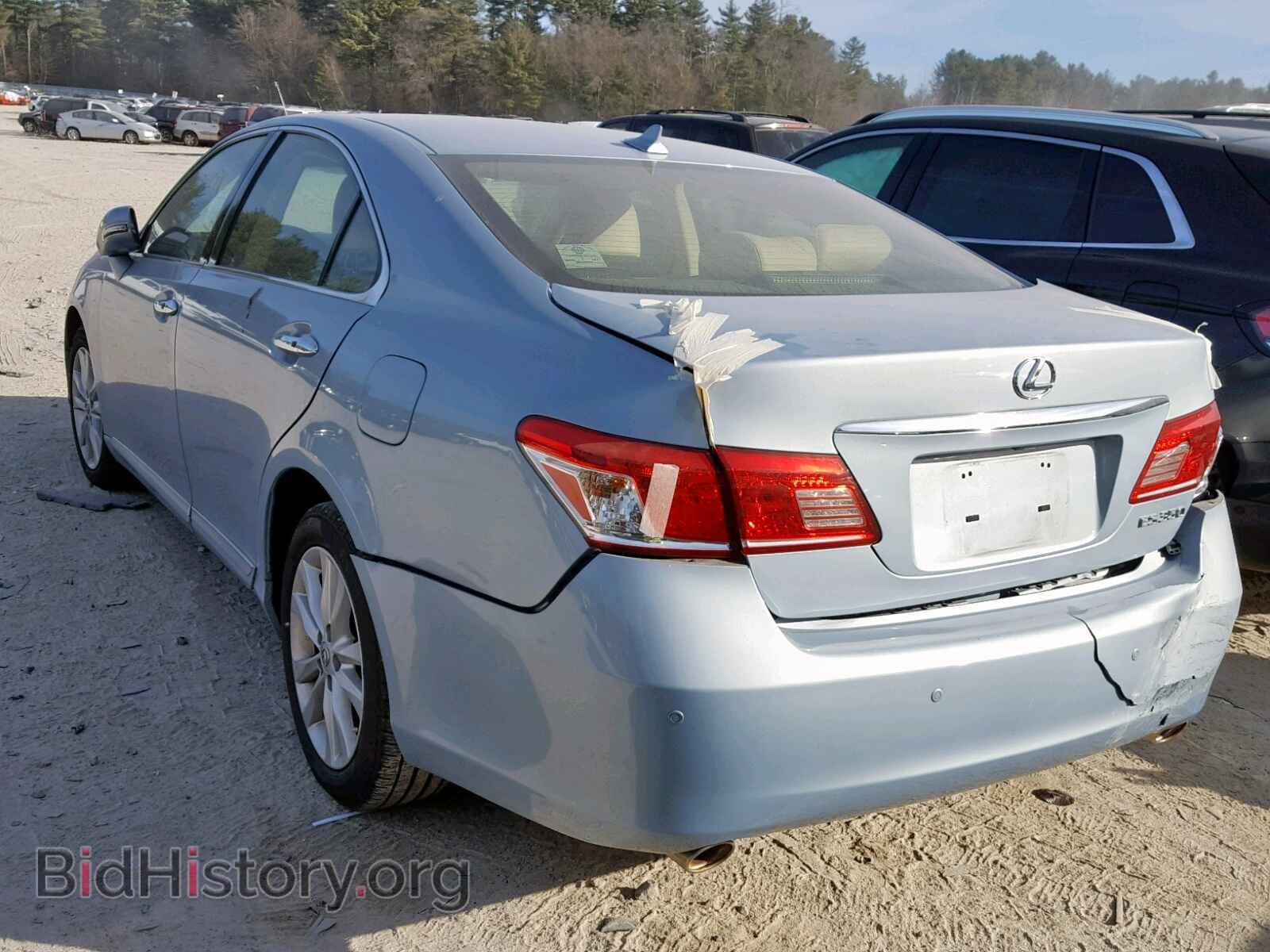 2012 LEXUS ES350 - VIN: JTHBK1EG7C2500307 - Фото 3