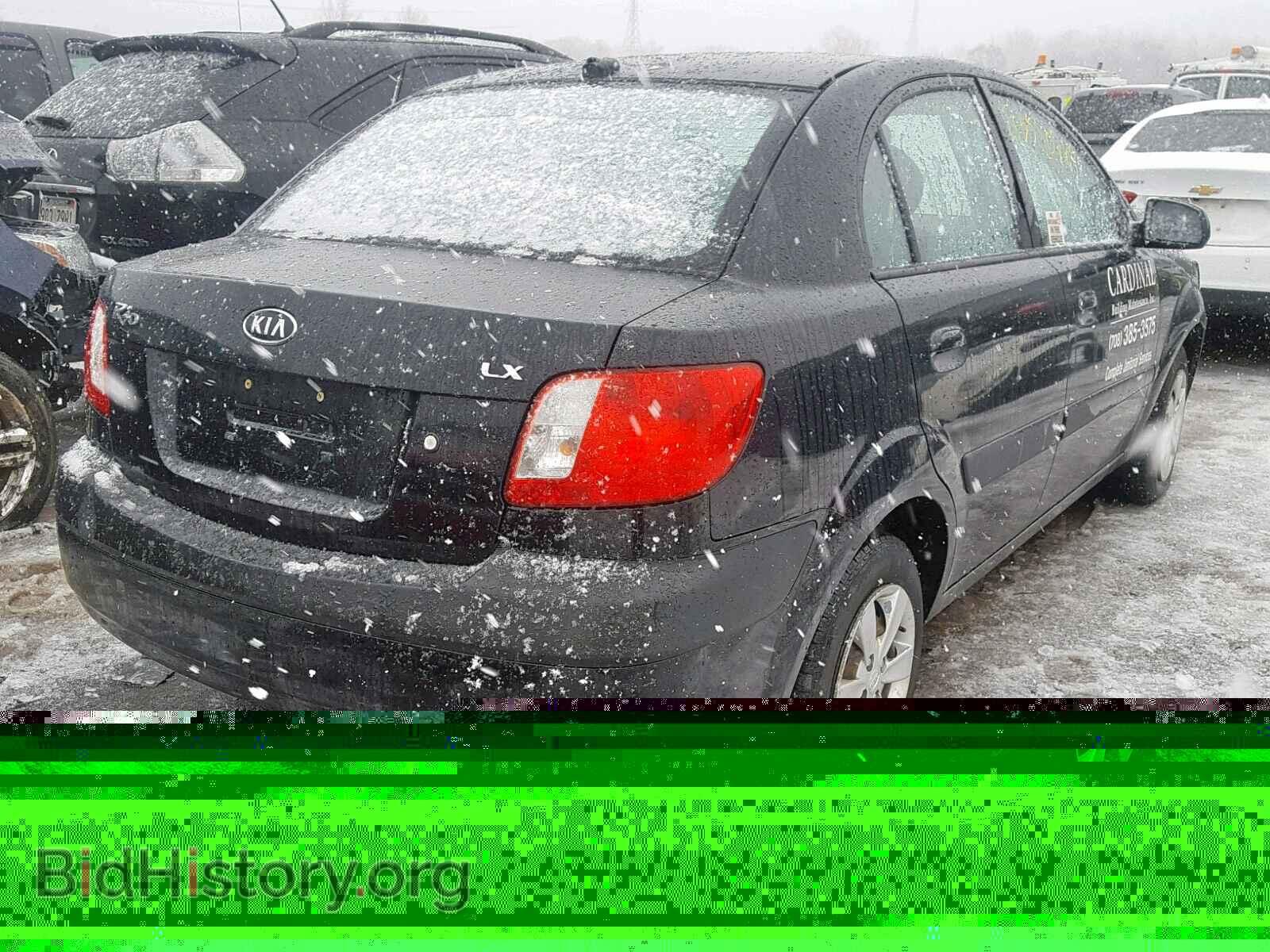 2009 KIA RIO BASE - VIN: KNADE223296550412 - Фото 4