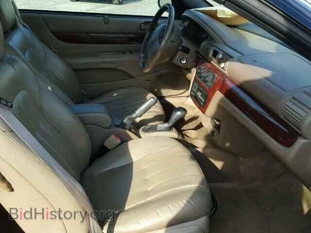 2001 CHRYSLER SEBRING - VIN: 1C3EL55U81N697741 - Фото 5