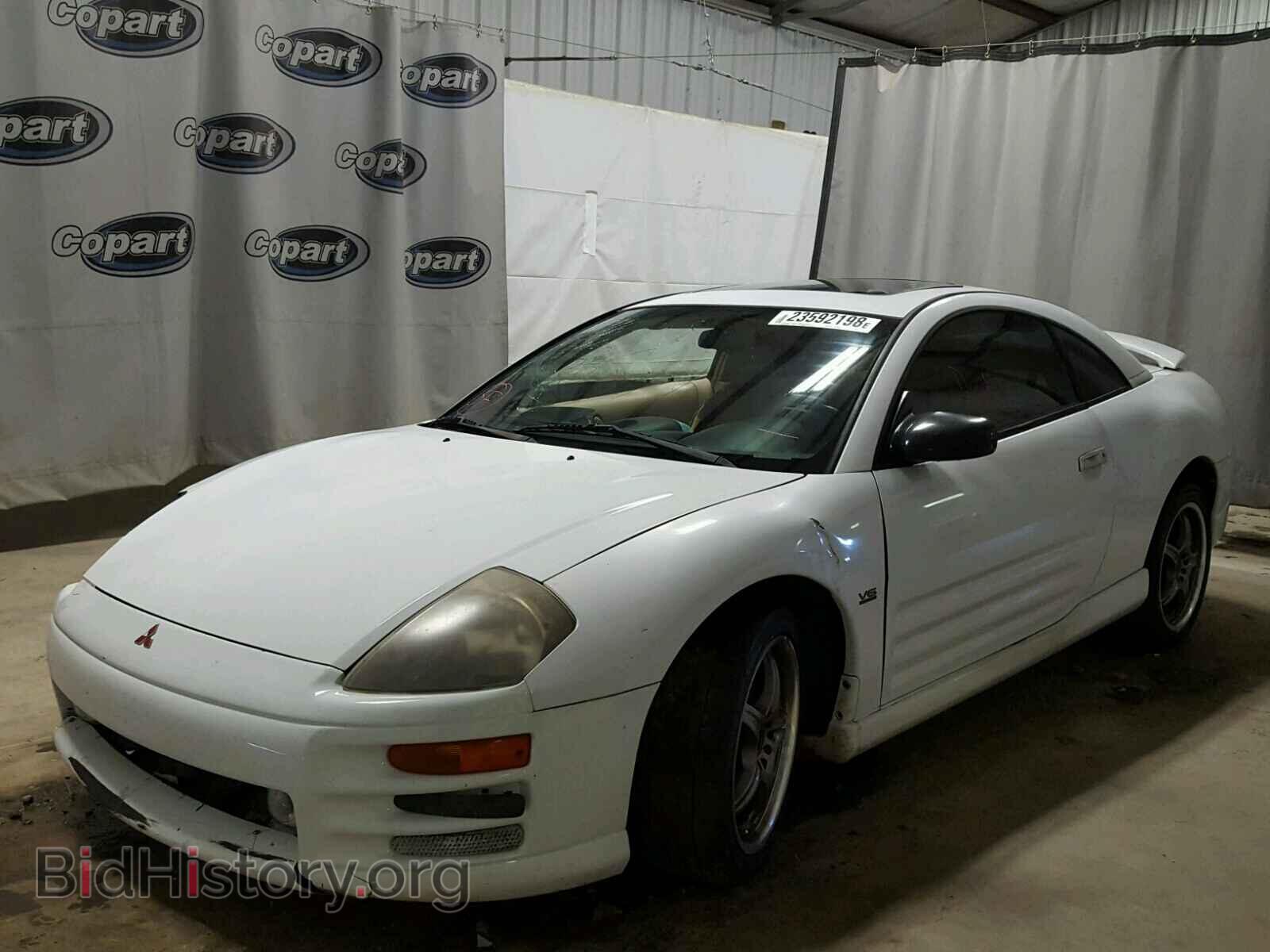 2000 MITSUBISHI ECLIPSE - VIN: 4A3AC54L9YE002418 - Фото 2