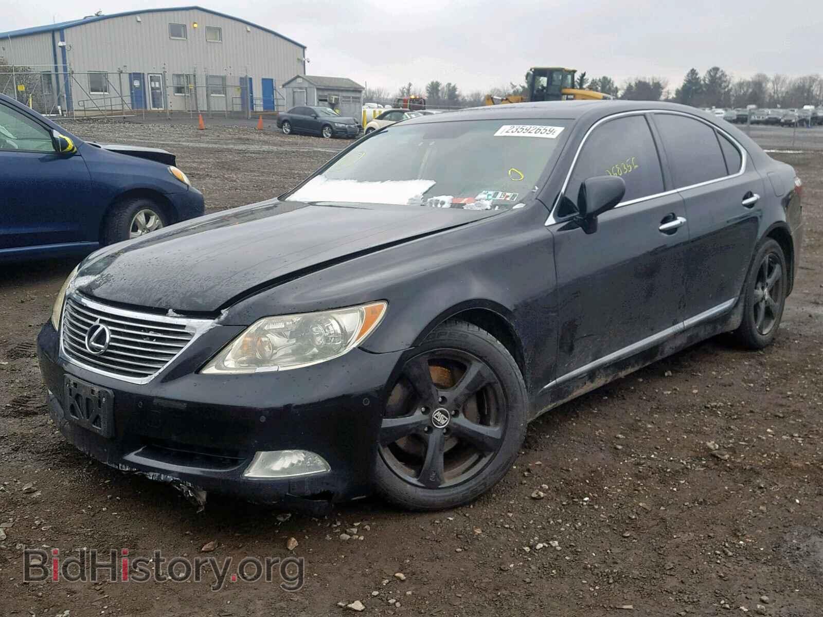 2007 LEXUS LS460 - VIN: JTHBL46FX75048314 - Фото 2