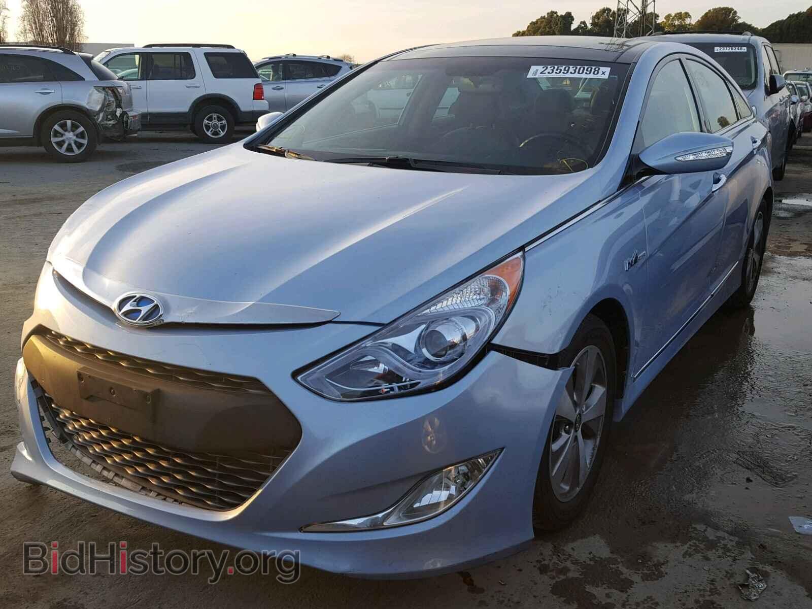 2012 HYUNDAI SONATA - VIN: KMHEC4A41CA045092 - Фото 2