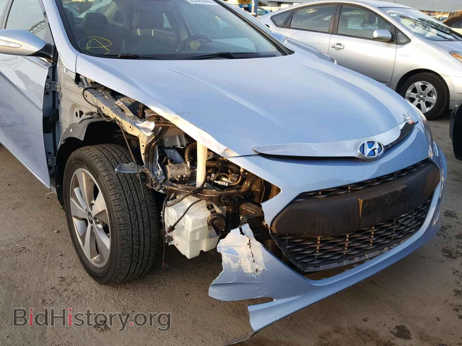 2012 HYUNDAI SONATA - VIN: KMHEC4A41CA045092 - Фото 9