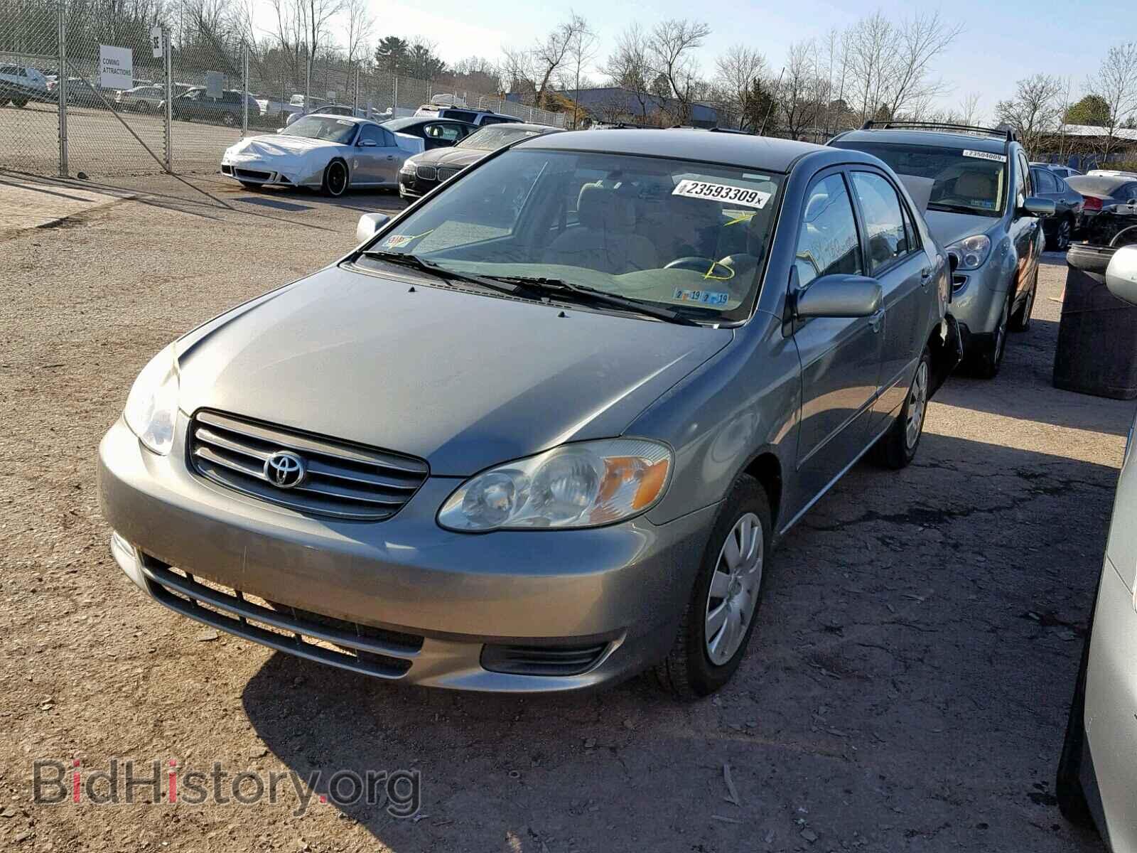 2003 TOYOTA COROLLA - VIN: 2T1BR38EX3C134072 - Фото 2