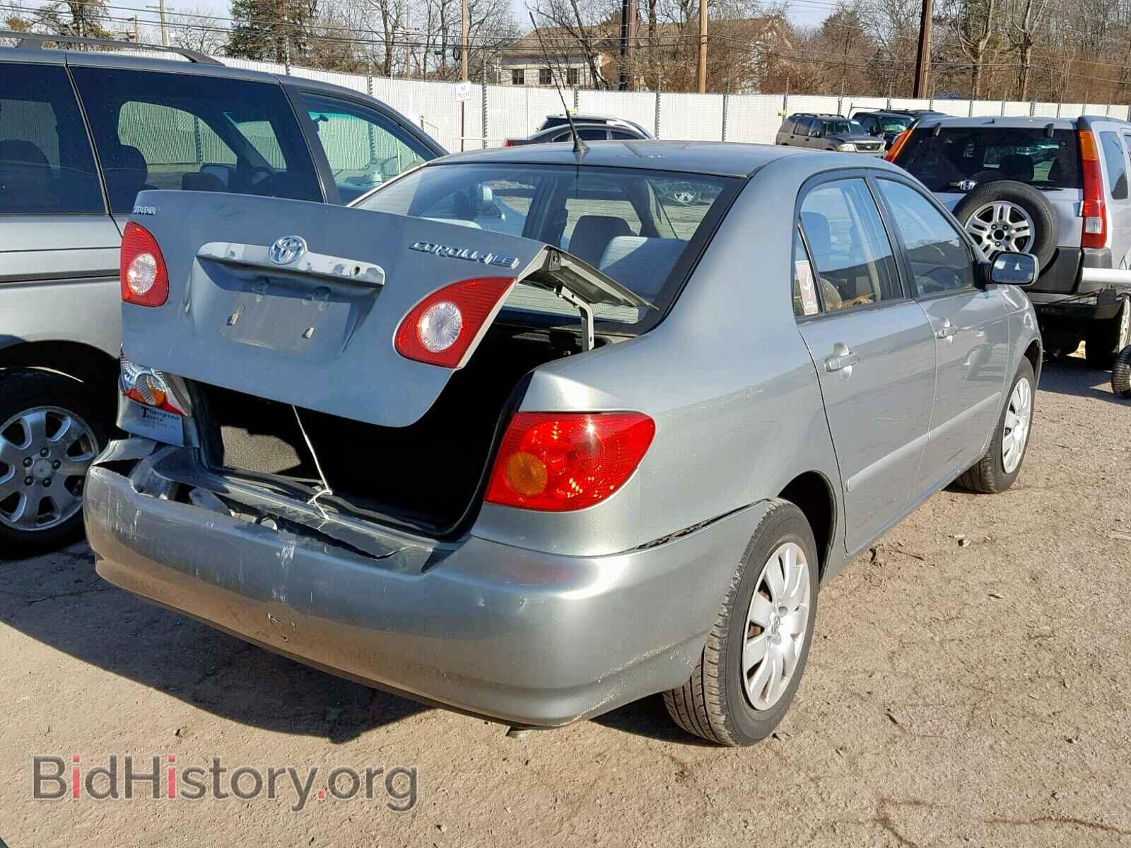 2003 TOYOTA COROLLA - VIN: 2T1BR38EX3C134072 - Фото 4