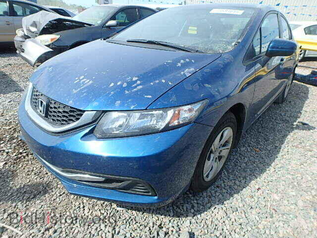 2014 HONDA CIVIC - VIN: 19XFB2F50EE048213 - Фото 2