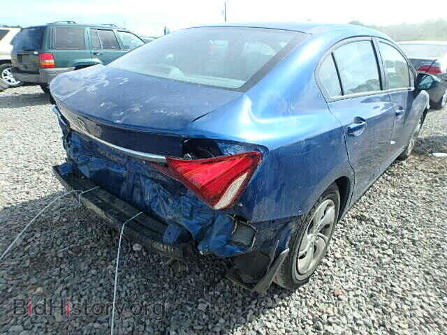 2014 HONDA CIVIC - VIN: 19XFB2F50EE048213 - Фото 4