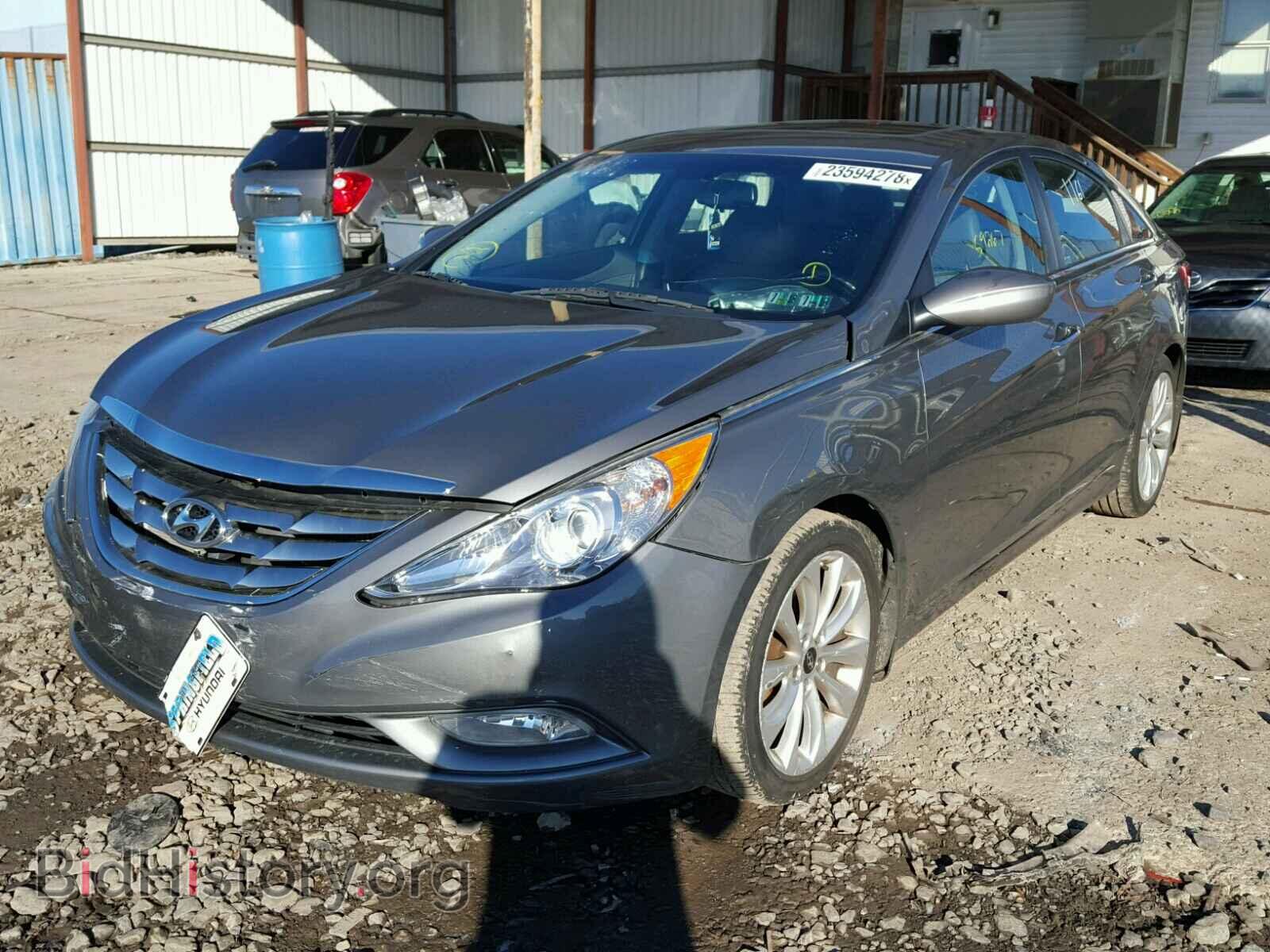 2012 HYUNDAI SONATA - VIN: 5NPEC4AB3CH439219 - Фото 2