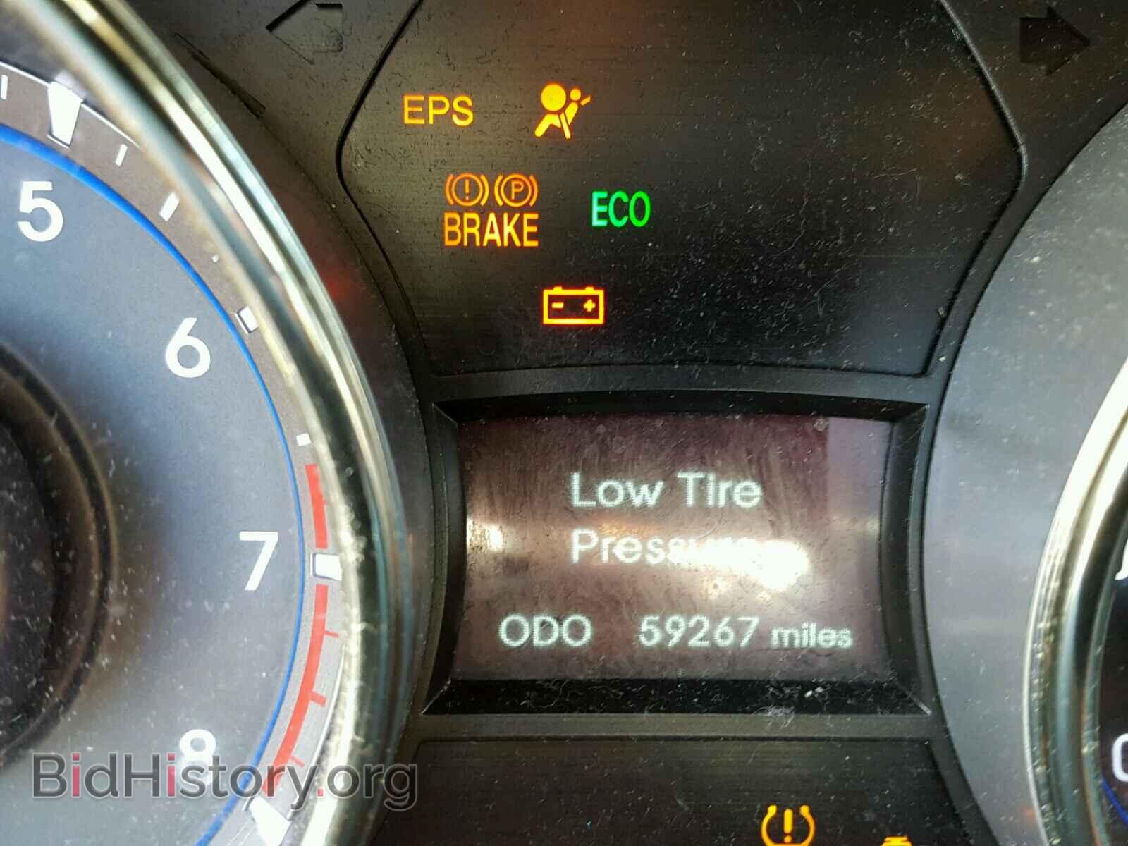 2012 HYUNDAI SONATA - VIN: 5NPEC4AB3CH439219 - Фото 8