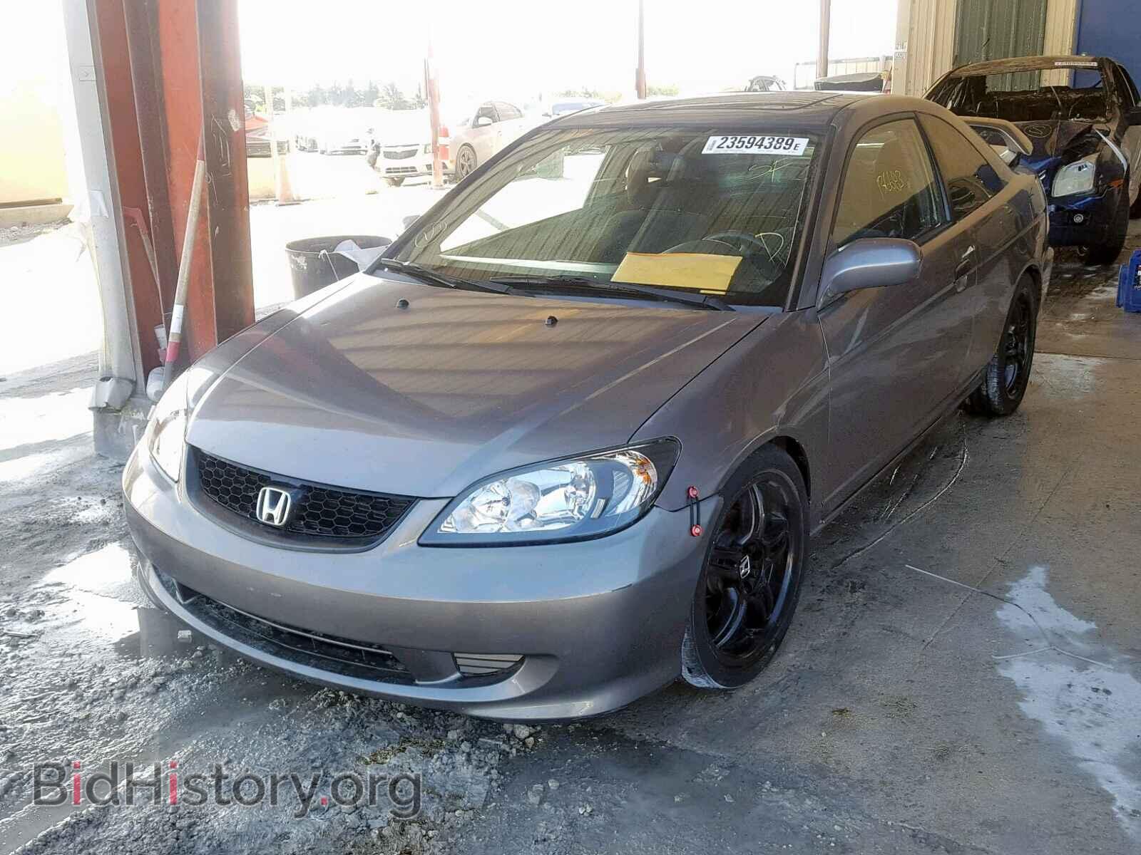 2005 HONDA CIVIC - VIN: 1HGEM21905L040377 - Фото 2