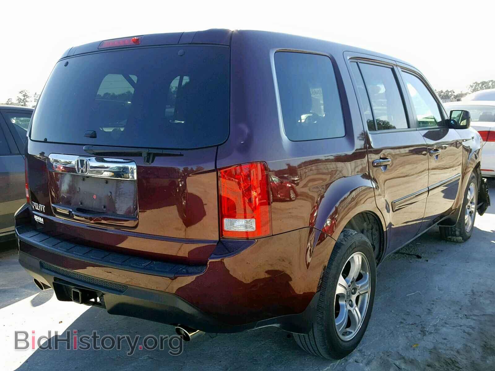 2012 HONDA PILOT EXL - VIN: 5FNYF3H59CB021972 - Photo 4