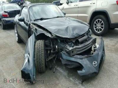 2007 Mazda MIATA MX-5 Miata, green — VIN JM1NC25F170126349, Copart