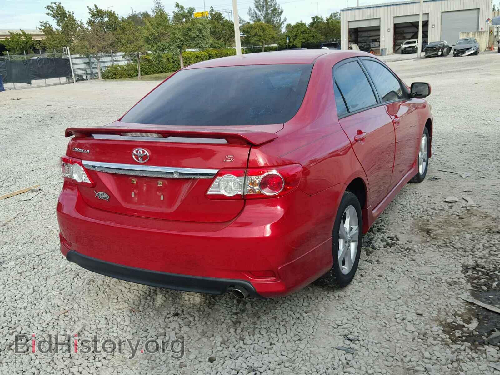 2012 TOYOTA COROLLA BA - VIN: 2T1BU4EE6CC904986 - Фото 4