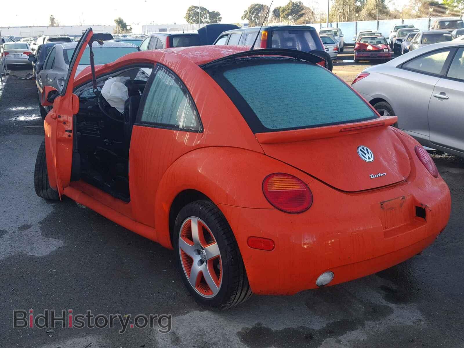 2002 VOLKSWAGEN BEETLE - VIN: 3VWCD21C82M447274 - Фото 3