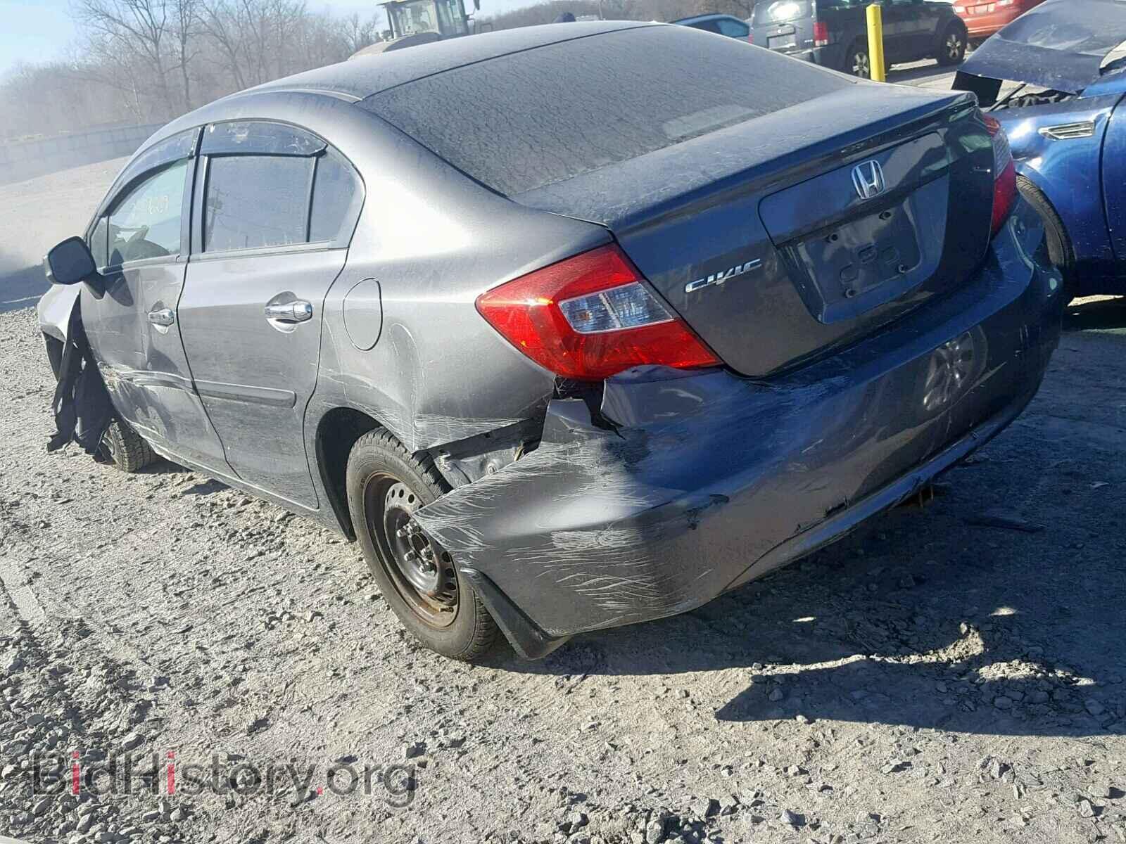 2012 HONDA CIVIC LX - VIN: 2HGFB2E50CH501735 - Фото 4