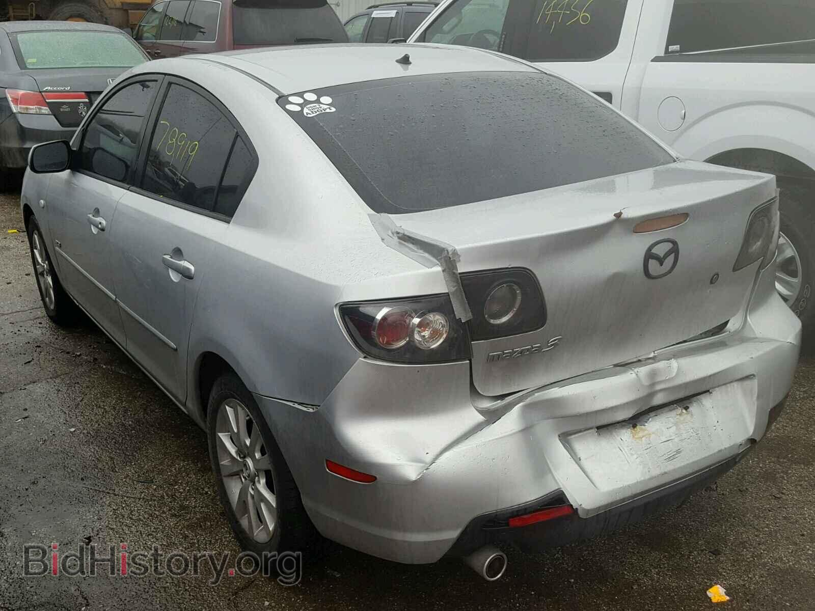 2008 MAZDA 3 S - VIN: JM1BK323281845434 - Photo 3