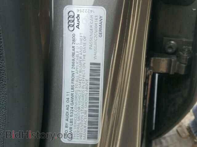 2012 AUDI A7 - VIN: WAUSGAFC2CN004163 - Фото 10