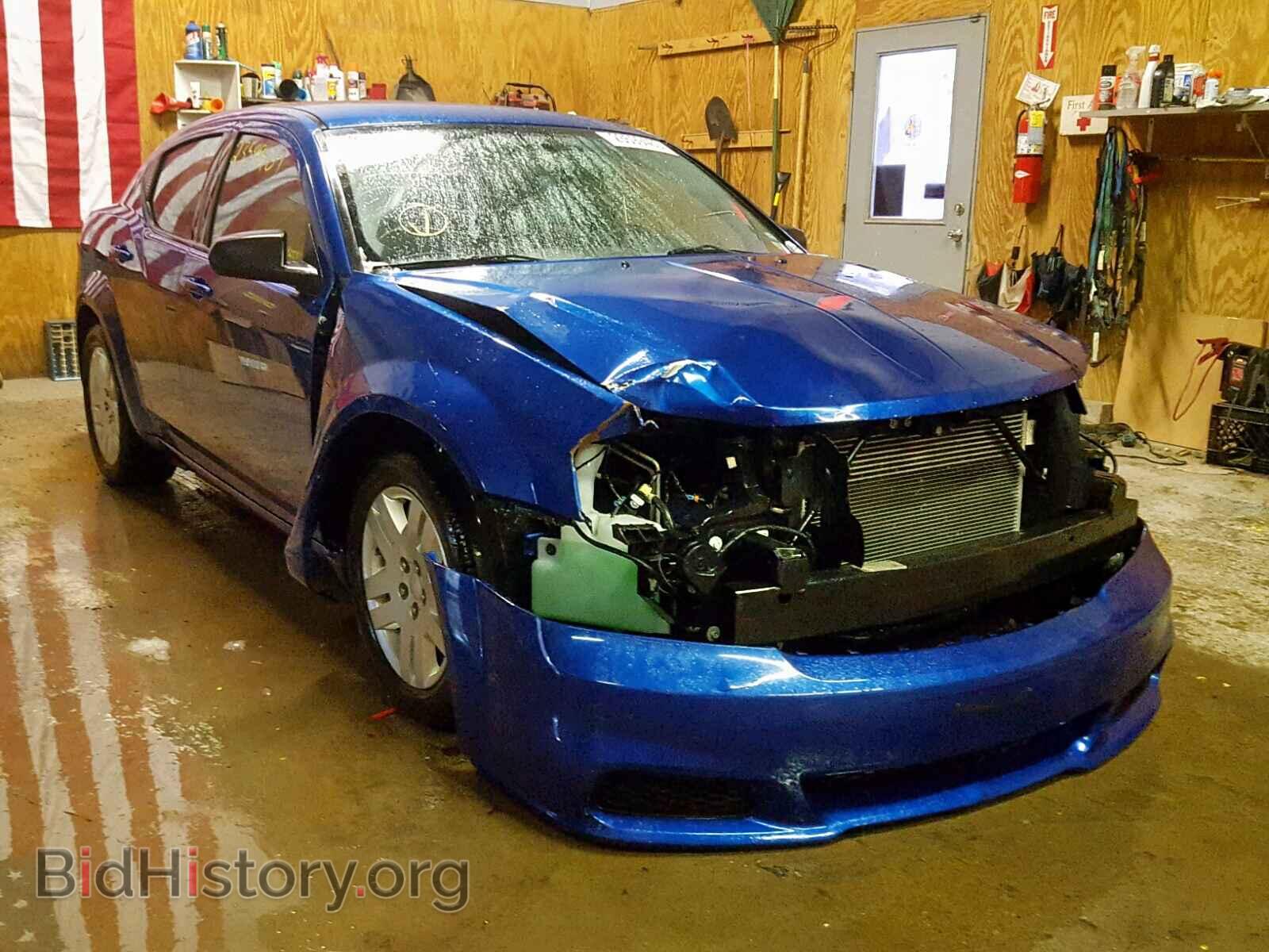 Фотография 1C3CDZAB6DN752952 - DODGE AVENGER 2013