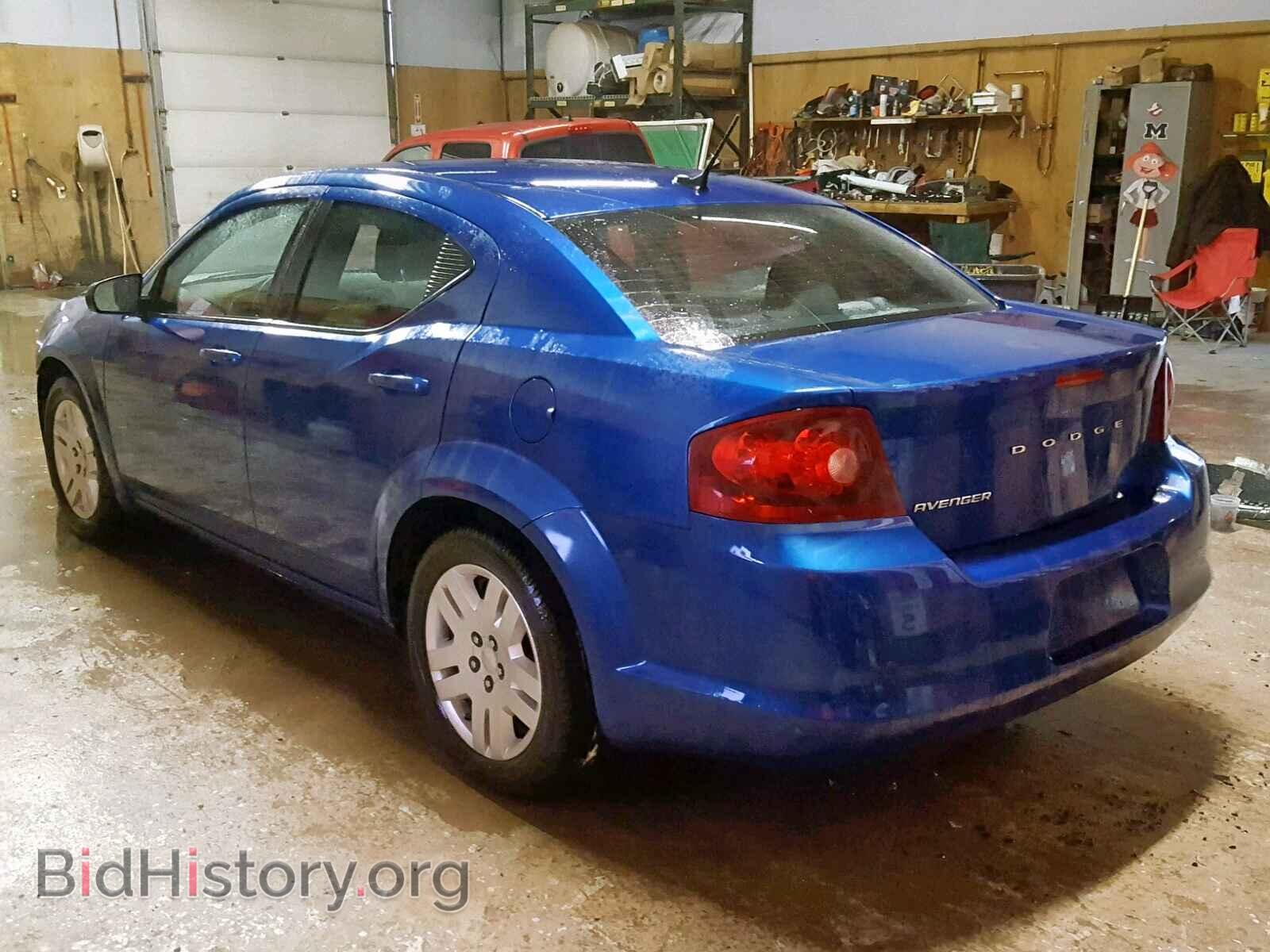 2013 DODGE AVENGER - VIN: 1C3CDZAB6DN752952 - Фото 3