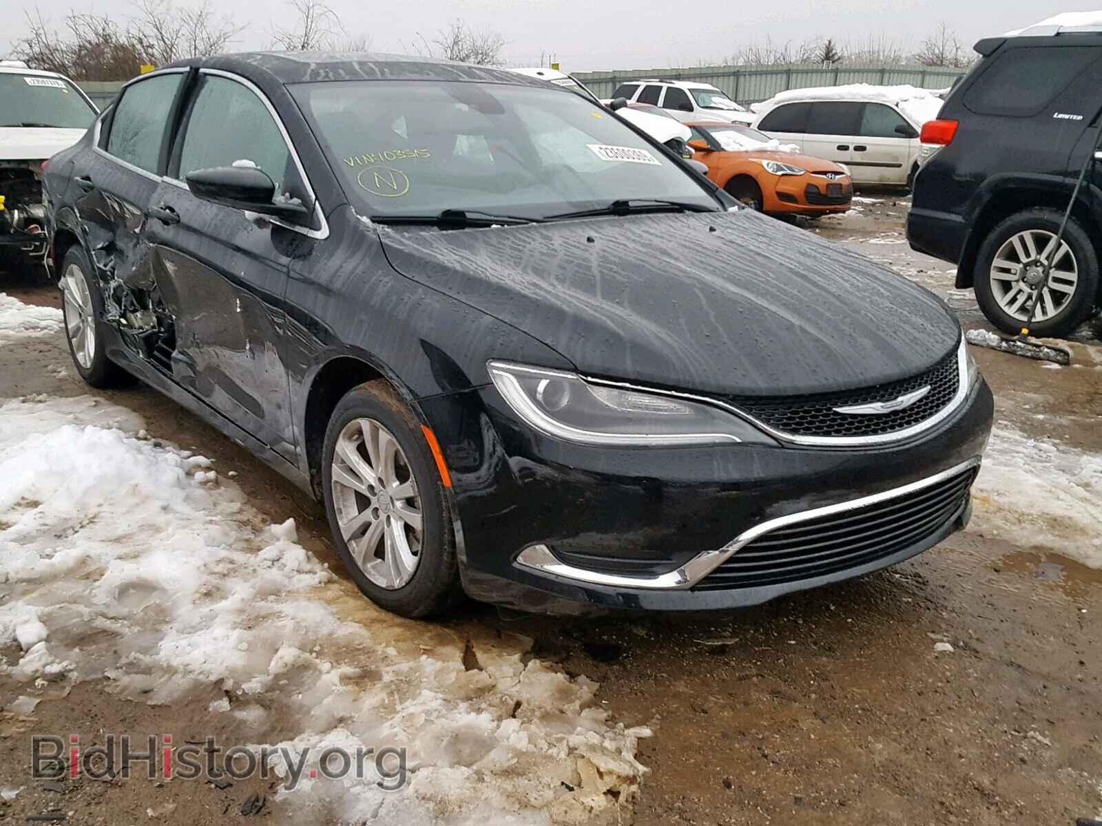 Фотография 1C3CCCABXGN103515 - CHRYSLER 200 2016