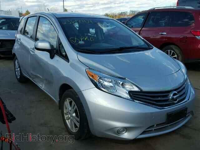 2014 Nissan VERSA Versa Note (VIN 3N1CE2CP9EL408450) — photo 1 of 10, Copart, damage: side