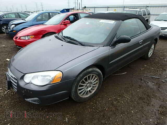 2004 CHRYSLER SEBRING - VIN: 1C3EL55R34N133446 - Фото 2