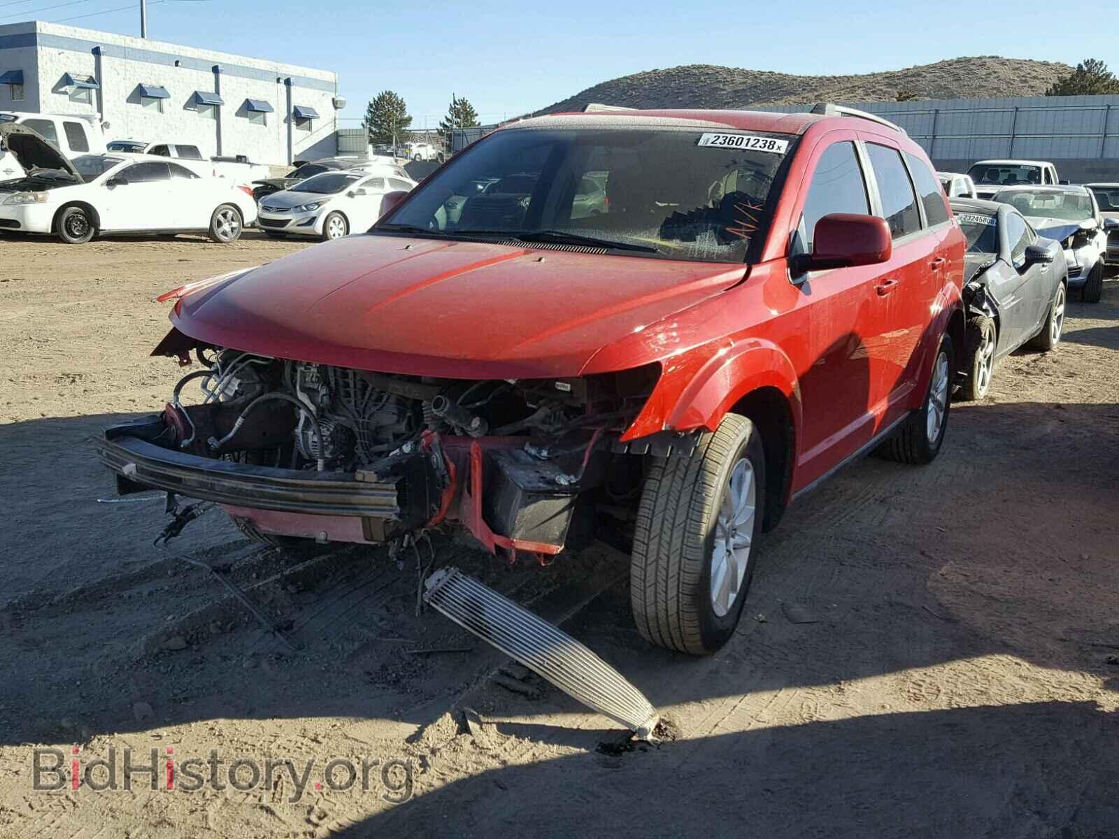 2014 DODGE JOURNEY - VIN: 3C4PDCBB1ET180280 - Фото 2