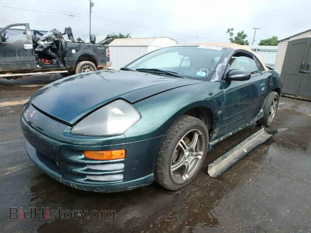 2001 MITSUBISHI ECLIPSE - VIN: 4A3AE55H61E002130 - Photo 2
