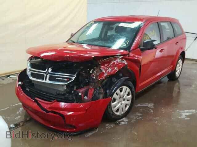 2014 DODGE JOURNEY - VIN: 3C4PDCAB1ET165876 - Фото 2