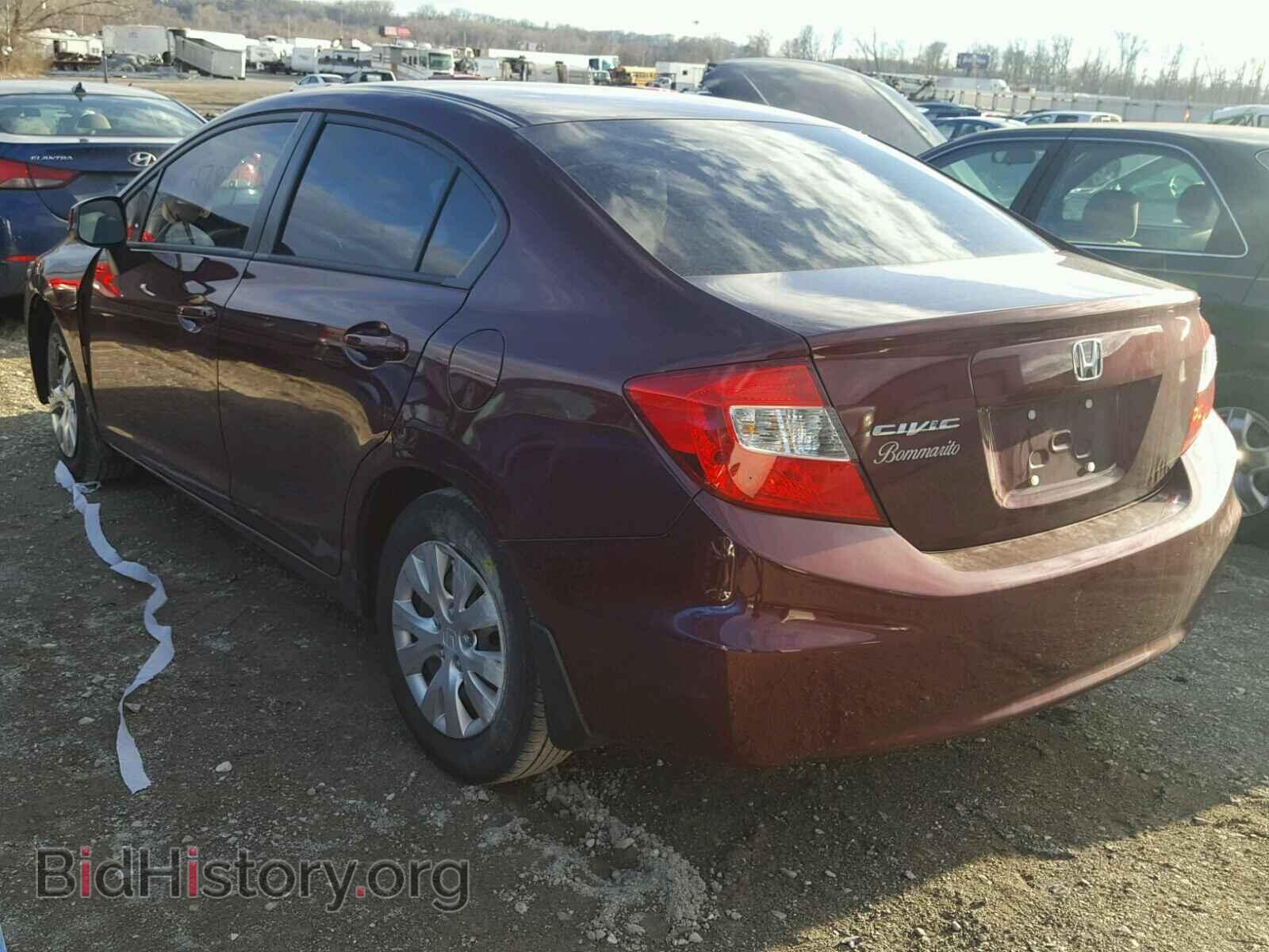 2012 HONDA CIVIC - VIN: 19XFB2F52CE105038 - Фото 3
